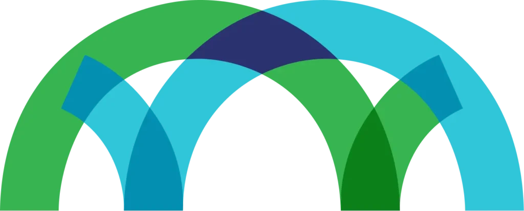 Green network logomark